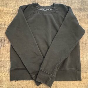Zara Dark Gray Crewneck Sweater